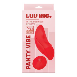 Luv Inc. Panty Vibe - Red