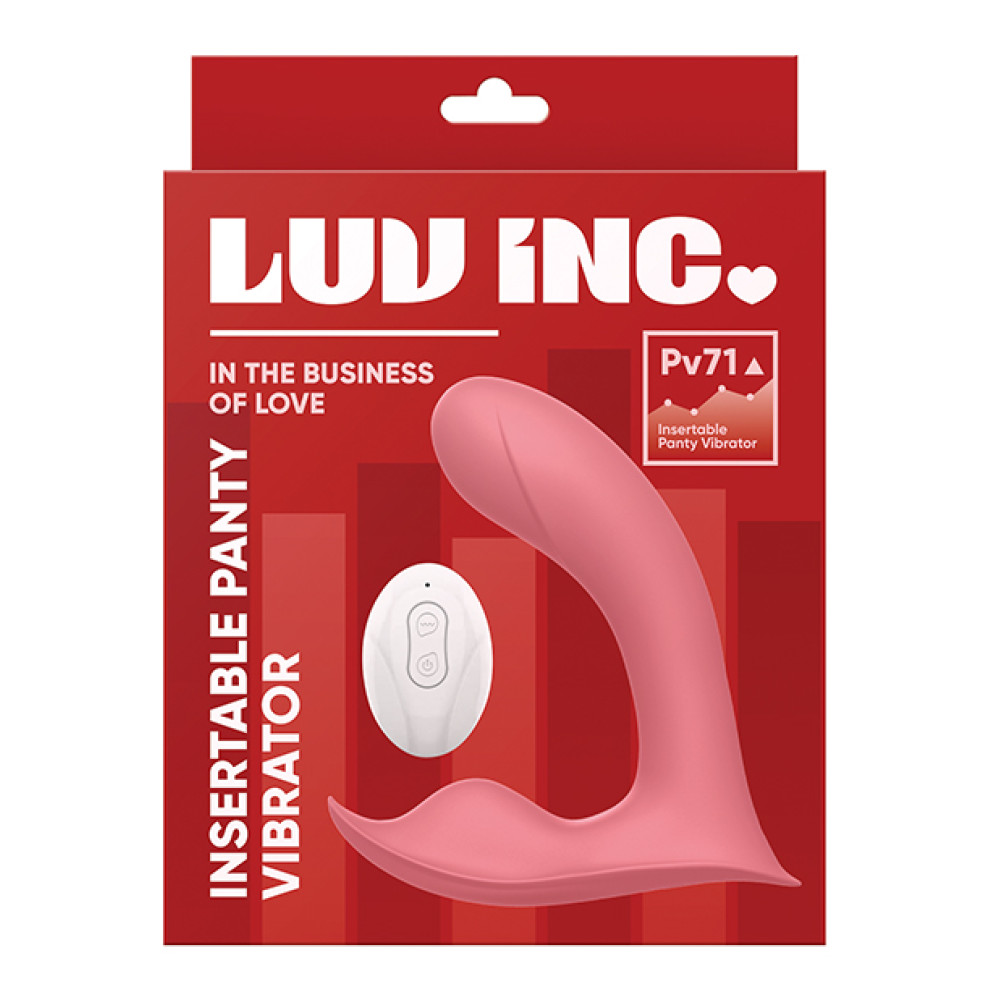 Luv Inc. Insertable Panty Vibe - Taupe