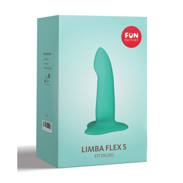 Fun Factory Limba Flex Dildo - Small Caribbean Blue