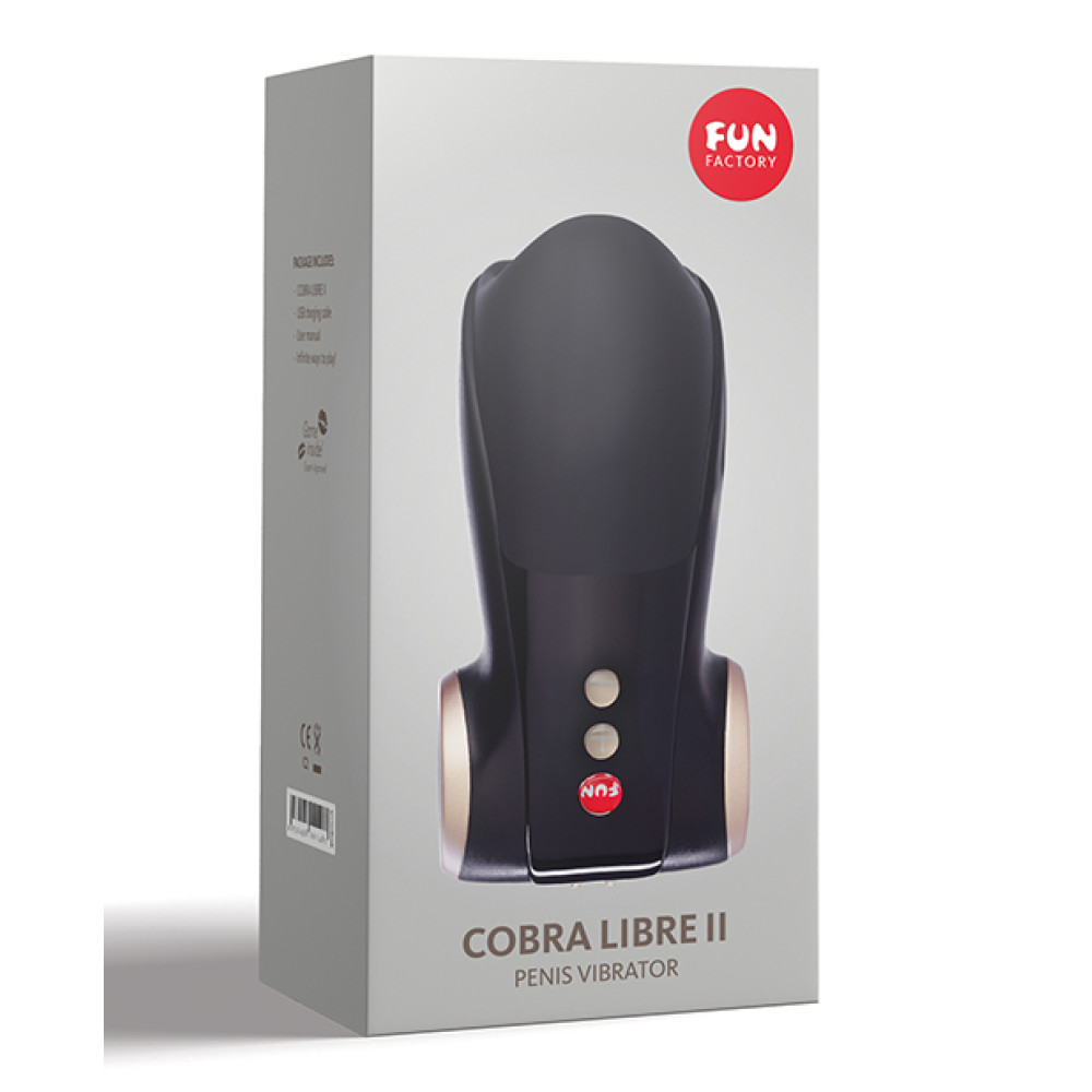 Fun Factory Cobra Libre II Male Masturbator - Black
