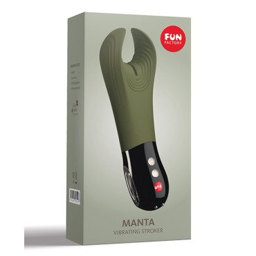 Fun Factory Manta Man Tool - Moss Green