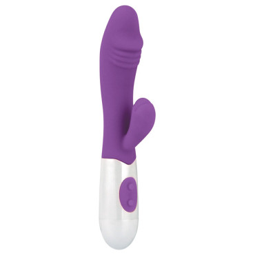 GigaLuv Twin Bliss Buzz - 7 Functions Purple