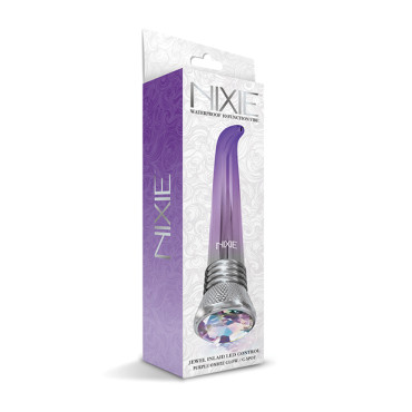 Nixie Waterproof G-Spot Vibe  - 10 Function Purple Ombre Glow