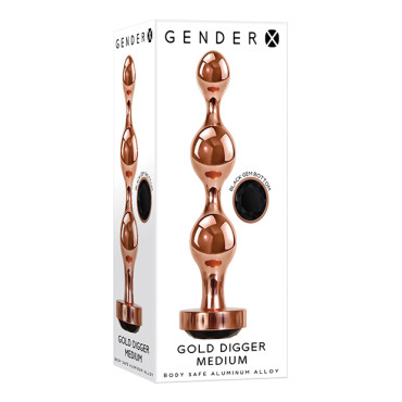 Gender X Gold Digger Medium - Rose Gold/Black