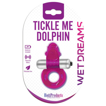 Wet Dreams Purrfect Pet Tickle Me Dolphin - Purple