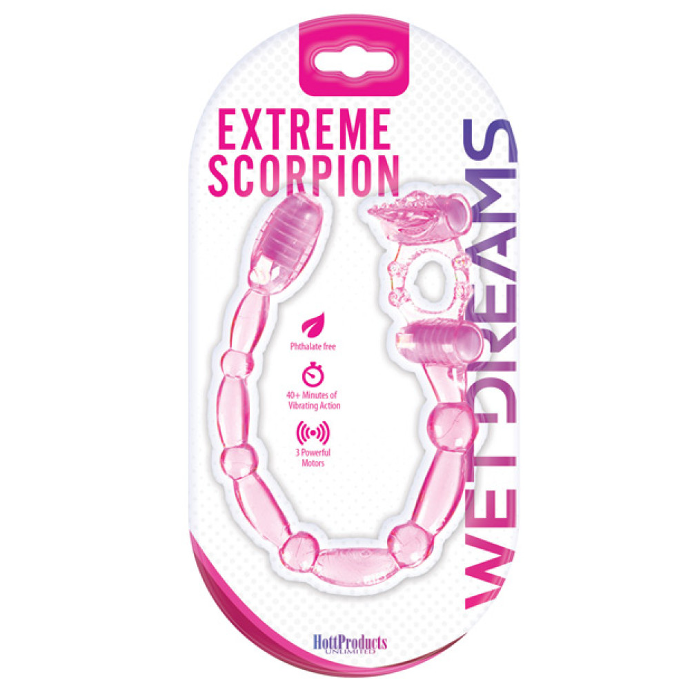 Wet Dreams Extreme Scorpion - Pink
