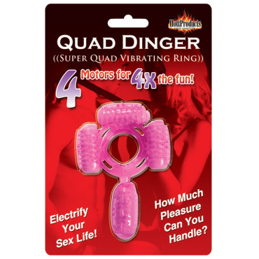 Humm Dinger Super Quad w/4 Motors - Magenta