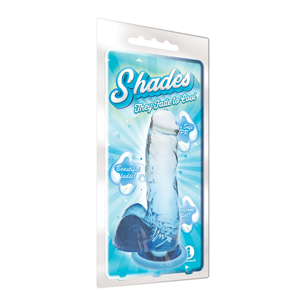 Shades Jelly TPR Gradient Dong Medium - Blue