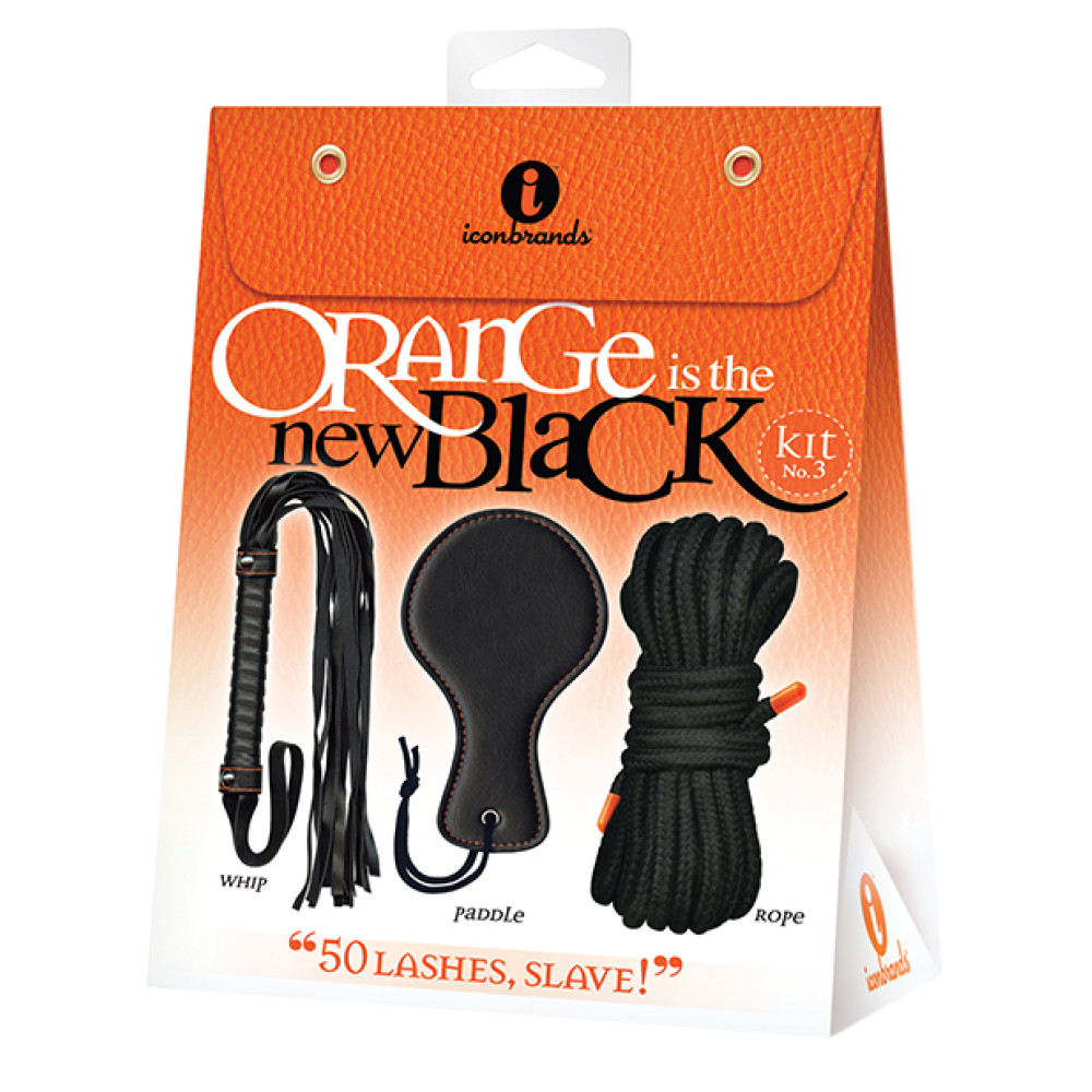 The 9's Orange is the New Black Kit #3 - 50 Lashes Slave