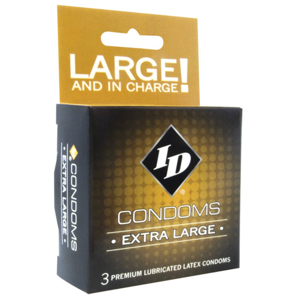 ID Extra Large Condoms - Box of 3
