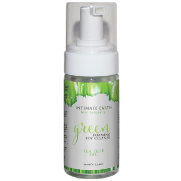 Intimate Earth Foaming Toy Cleaner - 100 ml Green Tea Tree Oil