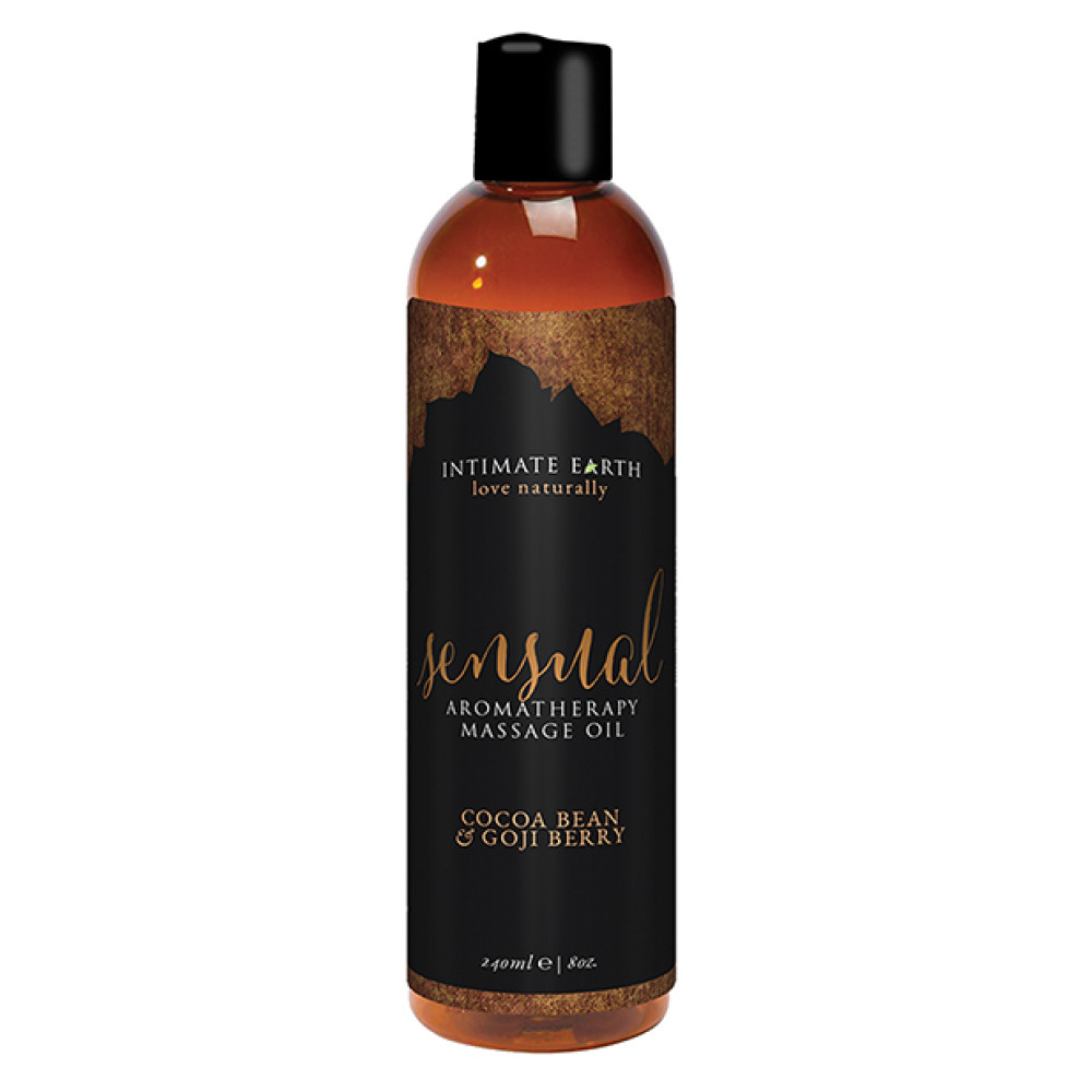 Intimate Earth Sensual Massage Oil - 240 ml Cocoa Bean & Gogi Berry
