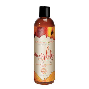 Intimate Earth Natural Flavors Glide - 120 ml Naughty Peaches