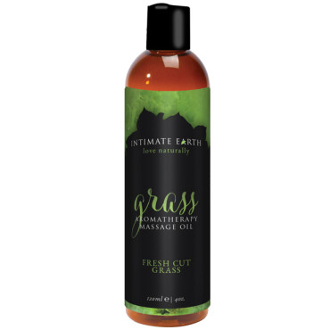 Intimate Earth Massage Oil - 120 ml Grass