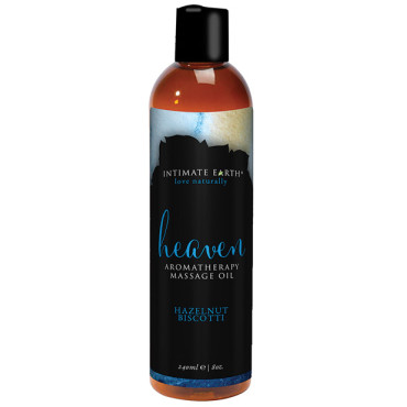 Intimate Earth Heaven Massage Oil - 240 ml Hazelnut Biscotti