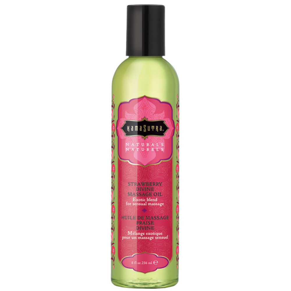 Kama Sutra Naturals Massage Oil - Strawberry