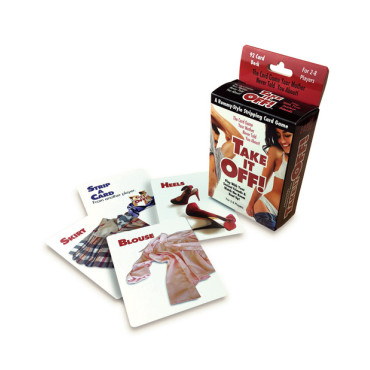 Take it Off Card Game