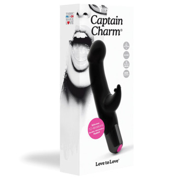 Love to Love Captain Charm Rabbit - Black