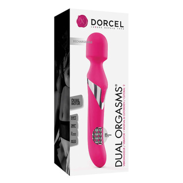 Dorcel Dual Orgasms Wand - Magenta