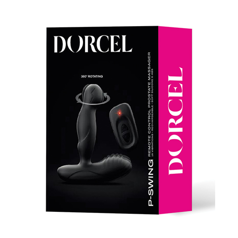 Dorcel P-Swing Twisting Prostate Massager - Black