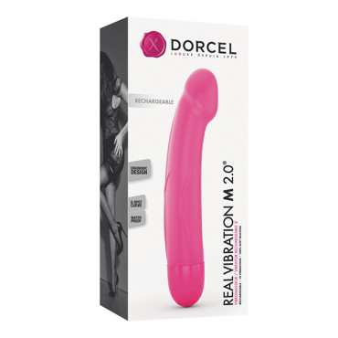 Dorcel Real Vibration M 8.6" Rechargeable - Pink
