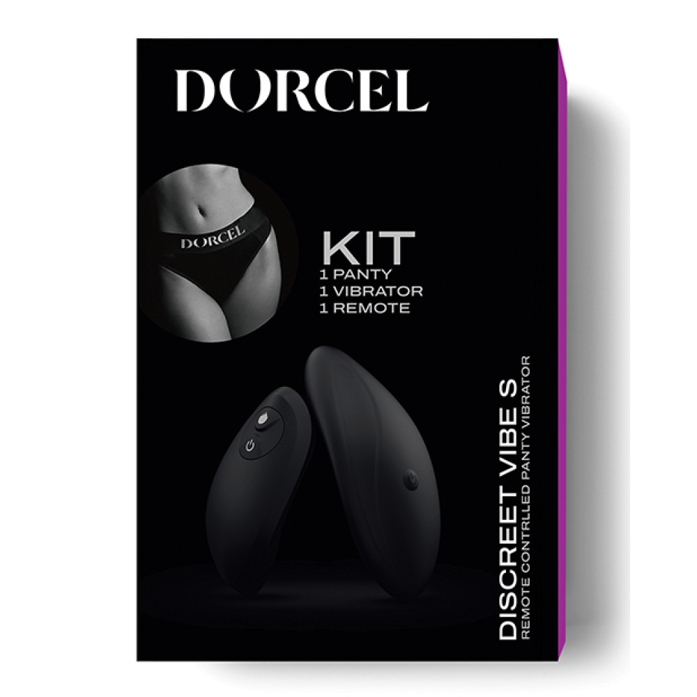 Dorcel Discreet Panty Vibe w/Panty Large - Black