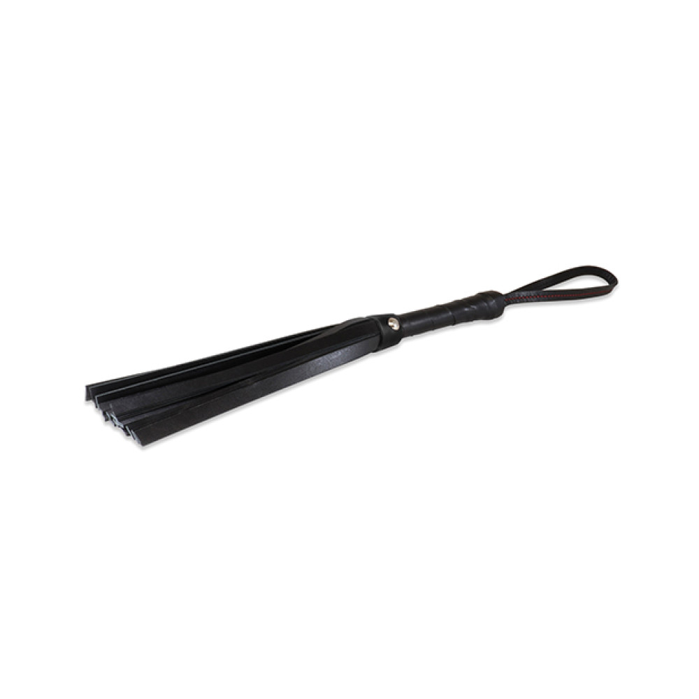 Sultra 13" Lambskin Flogger - Black