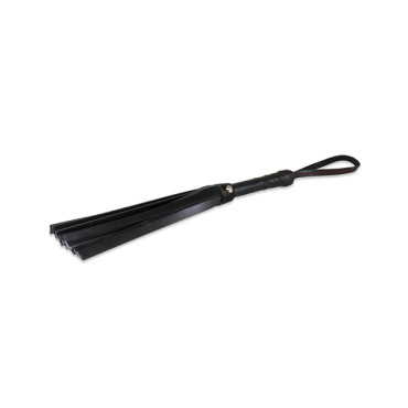 Sultra 13" Lambskin Flogger - Black