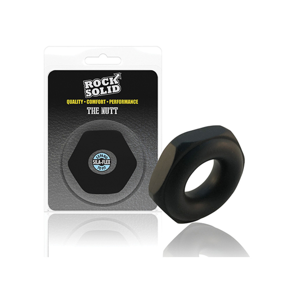 Rock Solid The Nutt Ring - Black