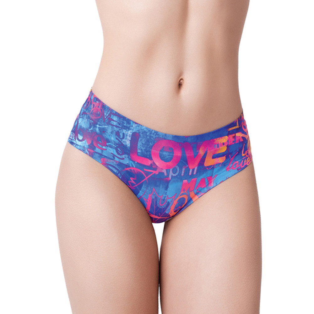 Mememe Love graffiti Printed Slip LG