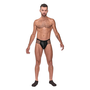 Cage Matte Cage Thong Black L/XL