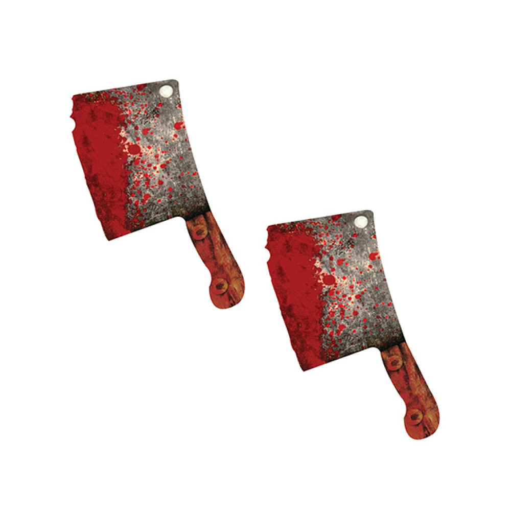 Neva Nude Butcher Knife Pasties - Red O/S