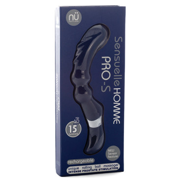 Nu Sensuelle Homme Pro S Prostate Massager - Navy Blue