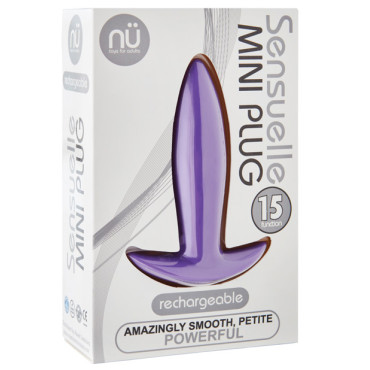 Nu Sensuelle Mini Butt Plug - Purple
