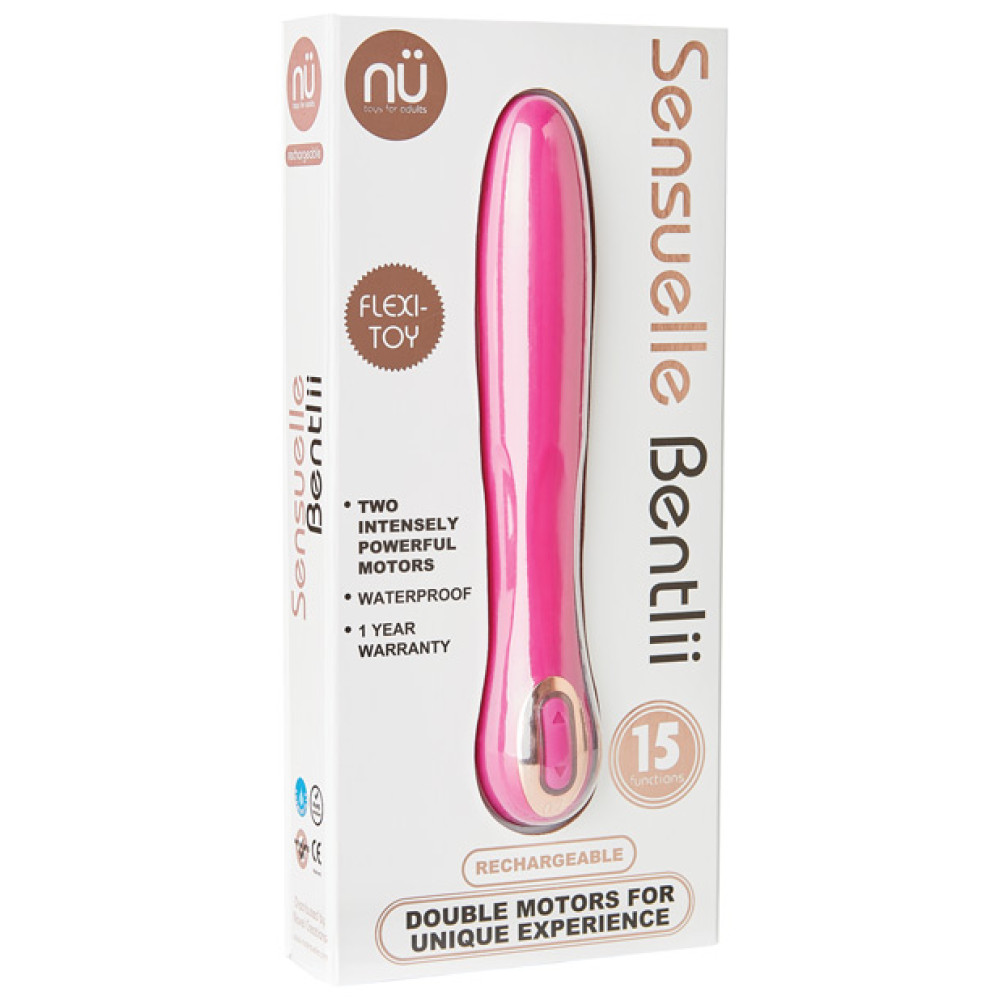 Nu Sensuelle Bentlii 2 Motors Flexible Vibe - Magenta