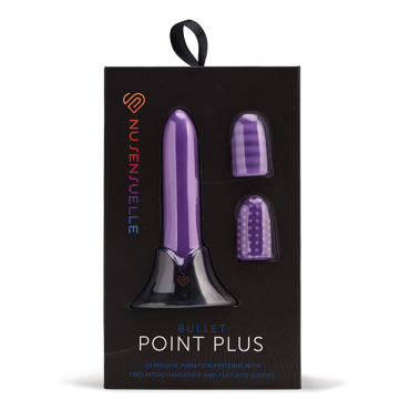 Nu Sensuelle Point Plus Rechargeable Bullet - Purple