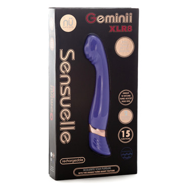 Nu Sensuelle Geminii XLR8 Turbo Boost G Spot - Ultra Violet