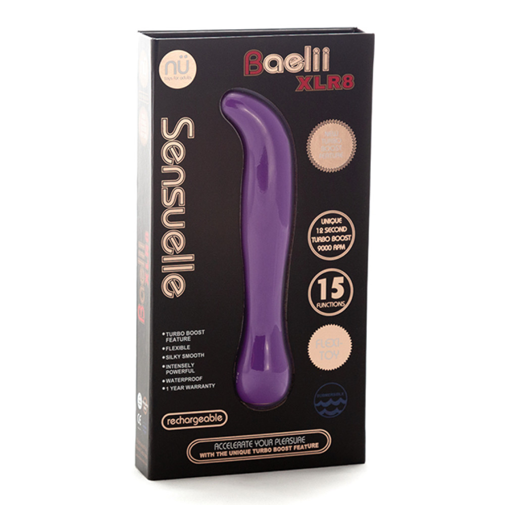 Nu Sensuelle Baelii Flexible G Spot XLR8 Turbo Boost - Ultra Violet