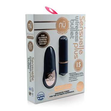 Nu Sensuelle Remote Control Wireless Bullet Plus - Navy Blue