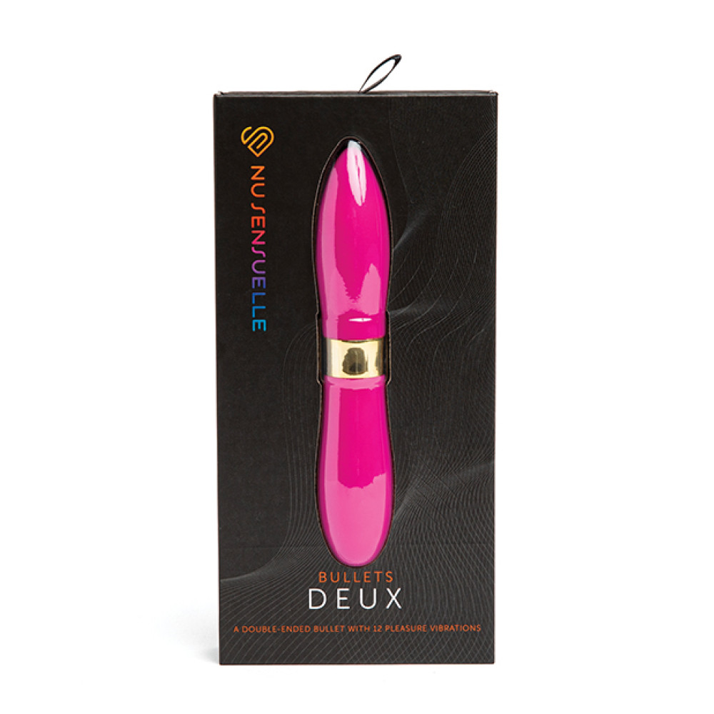 Nu Sensuelle Deux Two-Ended Bullet - Magenta