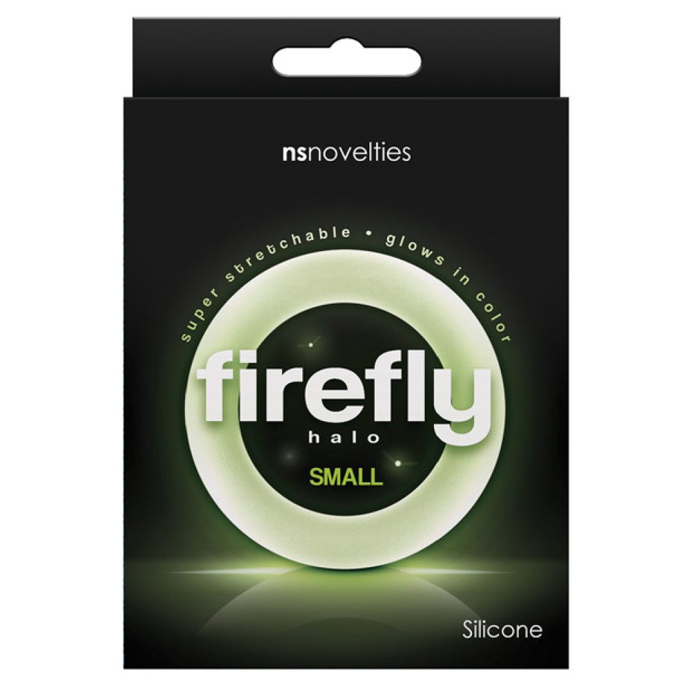 Firefly Halo Small Cockring - Clear