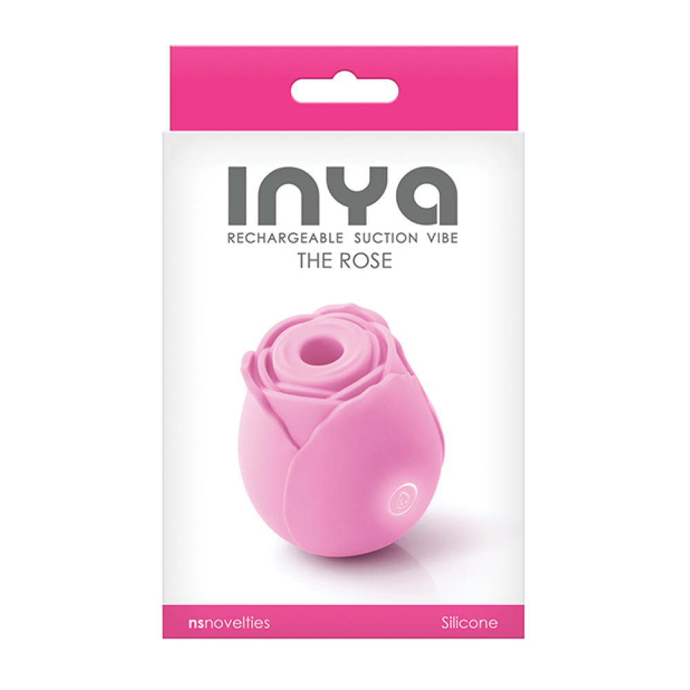 INYA The Rose Rechargeable Suction Vibe - Pink