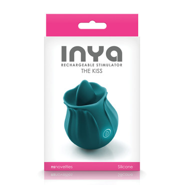 INYA The Kiss Rechargeable Vibe - Dark Teal