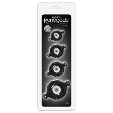 Renegade Vitality Rings - Black