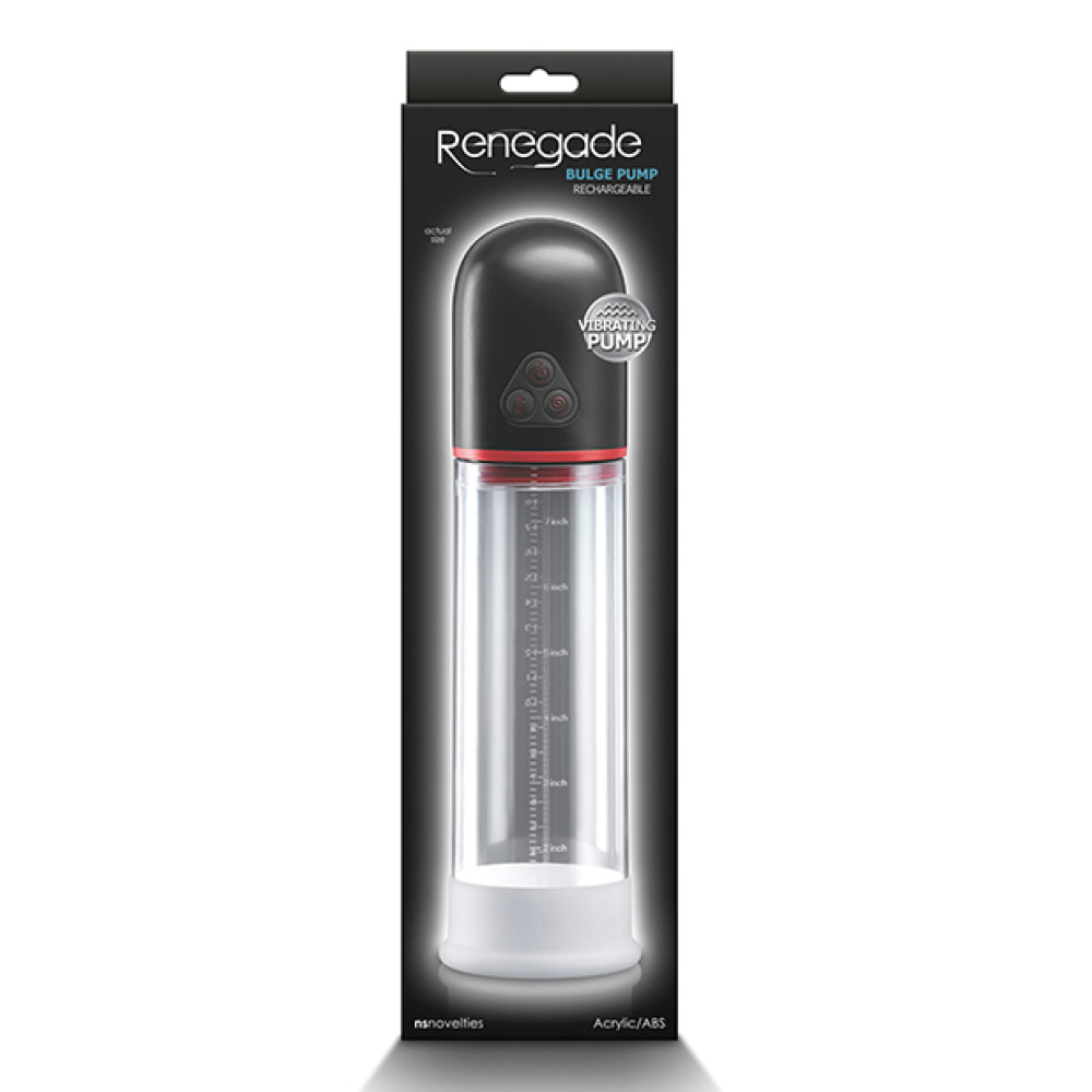 Renegade Bulge Vibrating Pump - Black