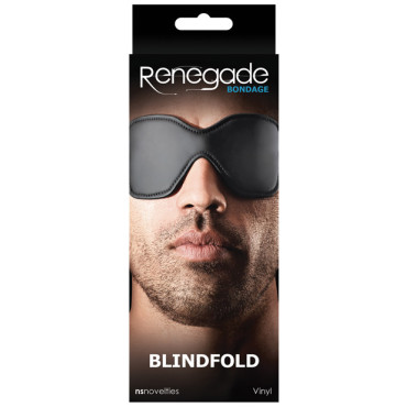 Renegade Bondage Blindfold - Black