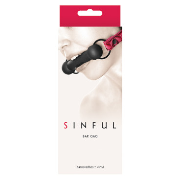 Sinful Bar Gag - Pink