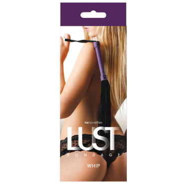Lust Bondage Whip - Purple