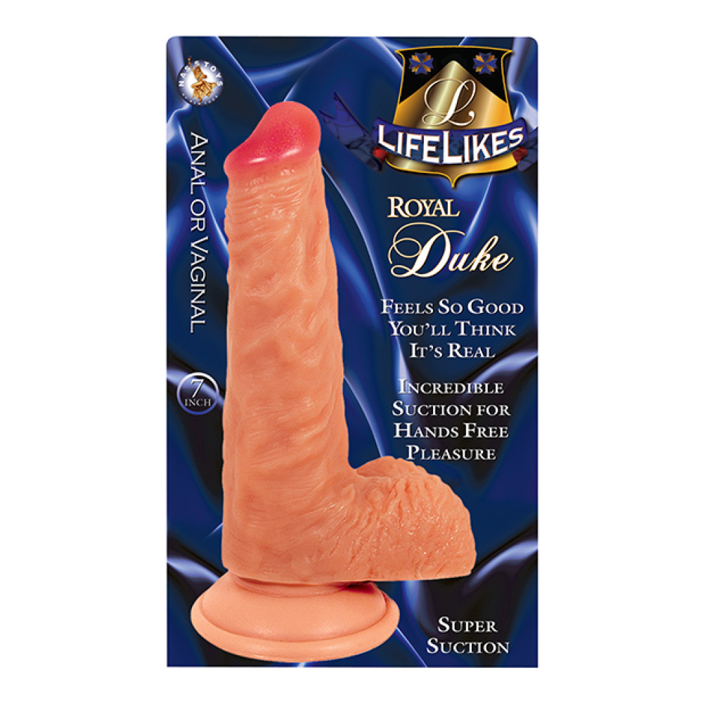 Lifelikes Royal Baron 7" Dong  w/Suction Cup