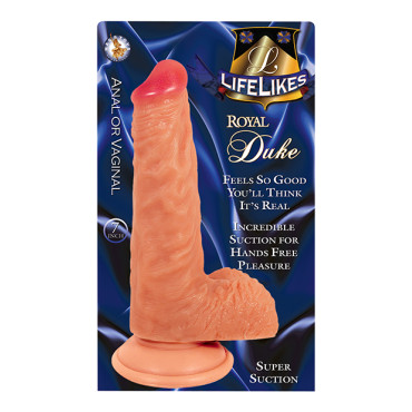 Lifelikes Royal Baron 7" Dong  w/Suction Cup
